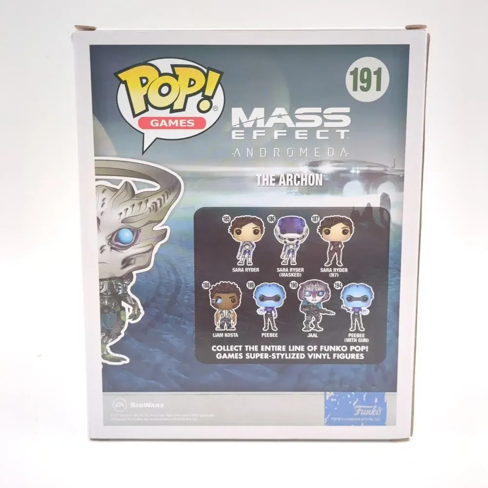 Funko Pop The Archon Mass Effect Andromeda 191 Vinyl Figure Large Size New
